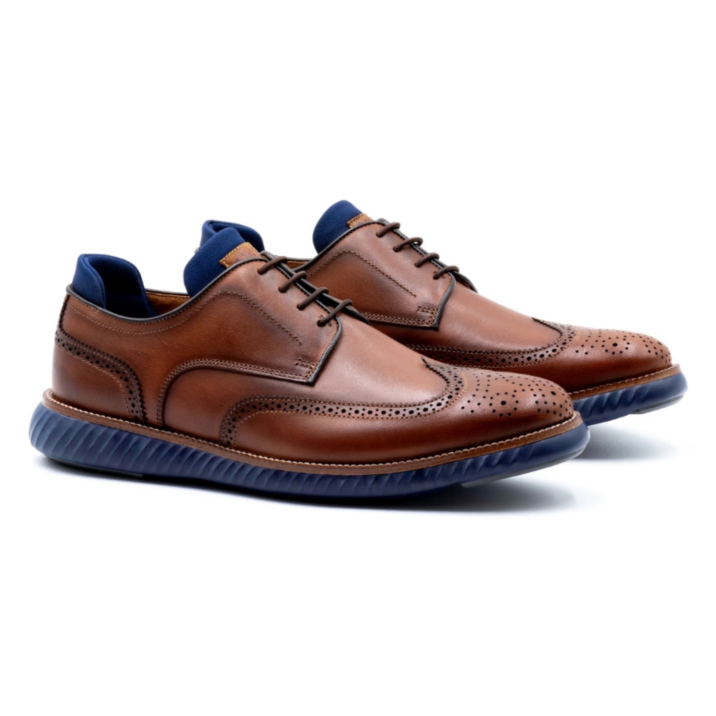Countryaire Saddle Leather Wingtip (Cigar)