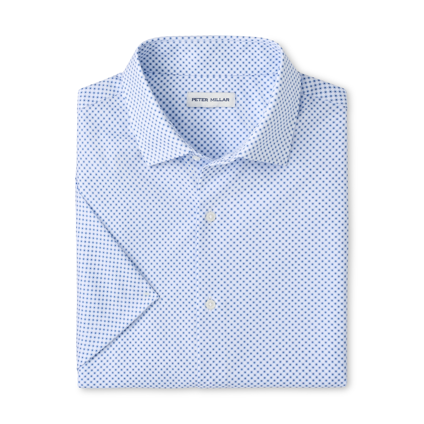 Cecil Performance Poplin Sport Shirt (Cloudy Blue)