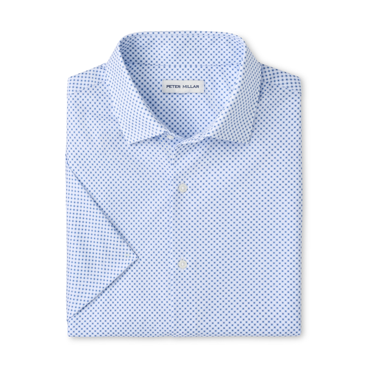 Cecil Performance Poplin Sport Shirt (Cloudy Blue)