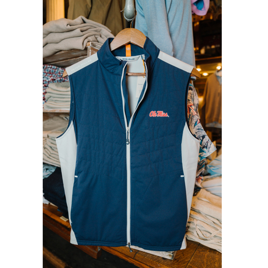 Ole Miss Fuse Elite Hybrid Vest (Navy)