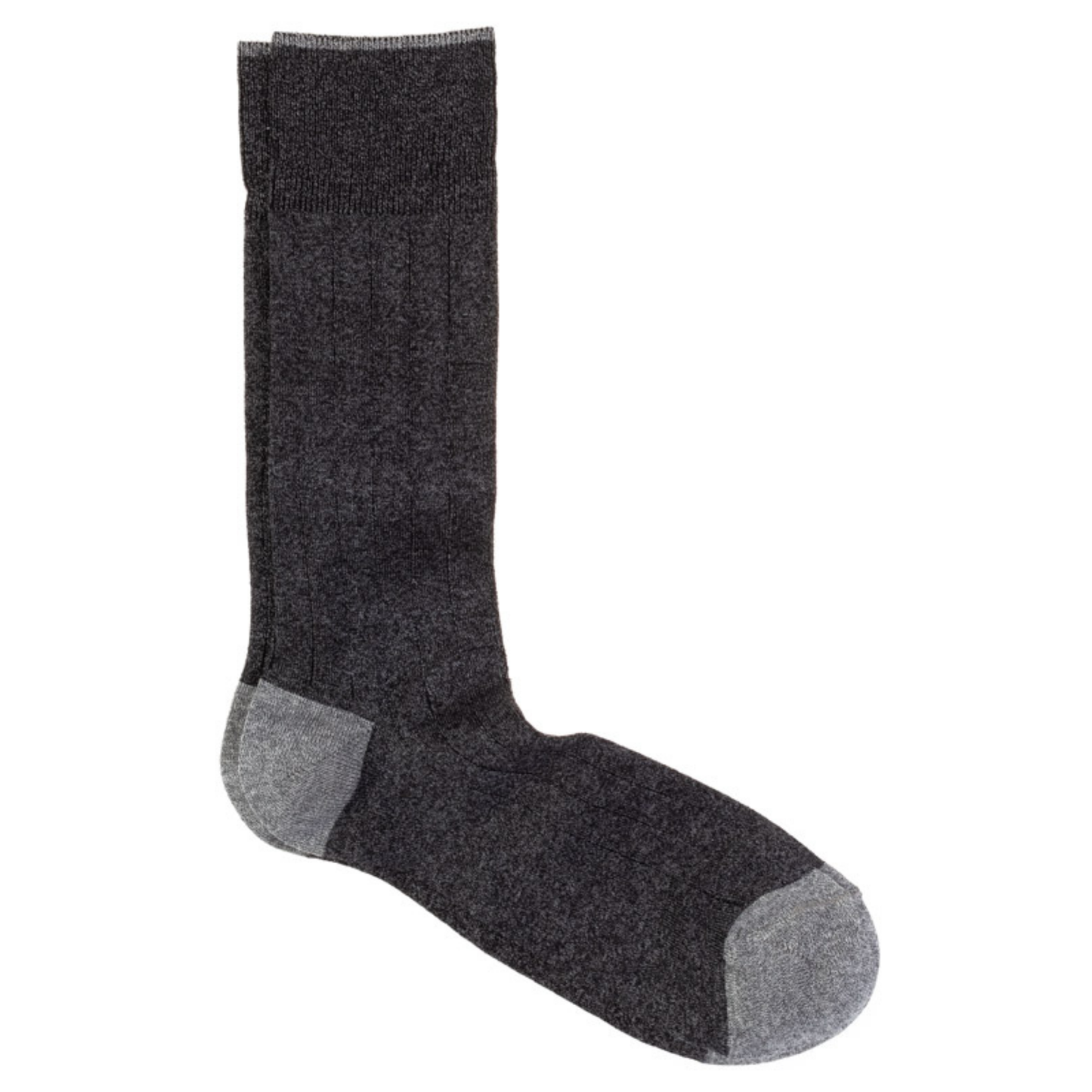 Solid Colored Socks (Charcoal Heather)