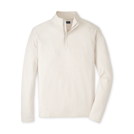 Stealth Stripe Performance Quarter-Zip (Truffle)
