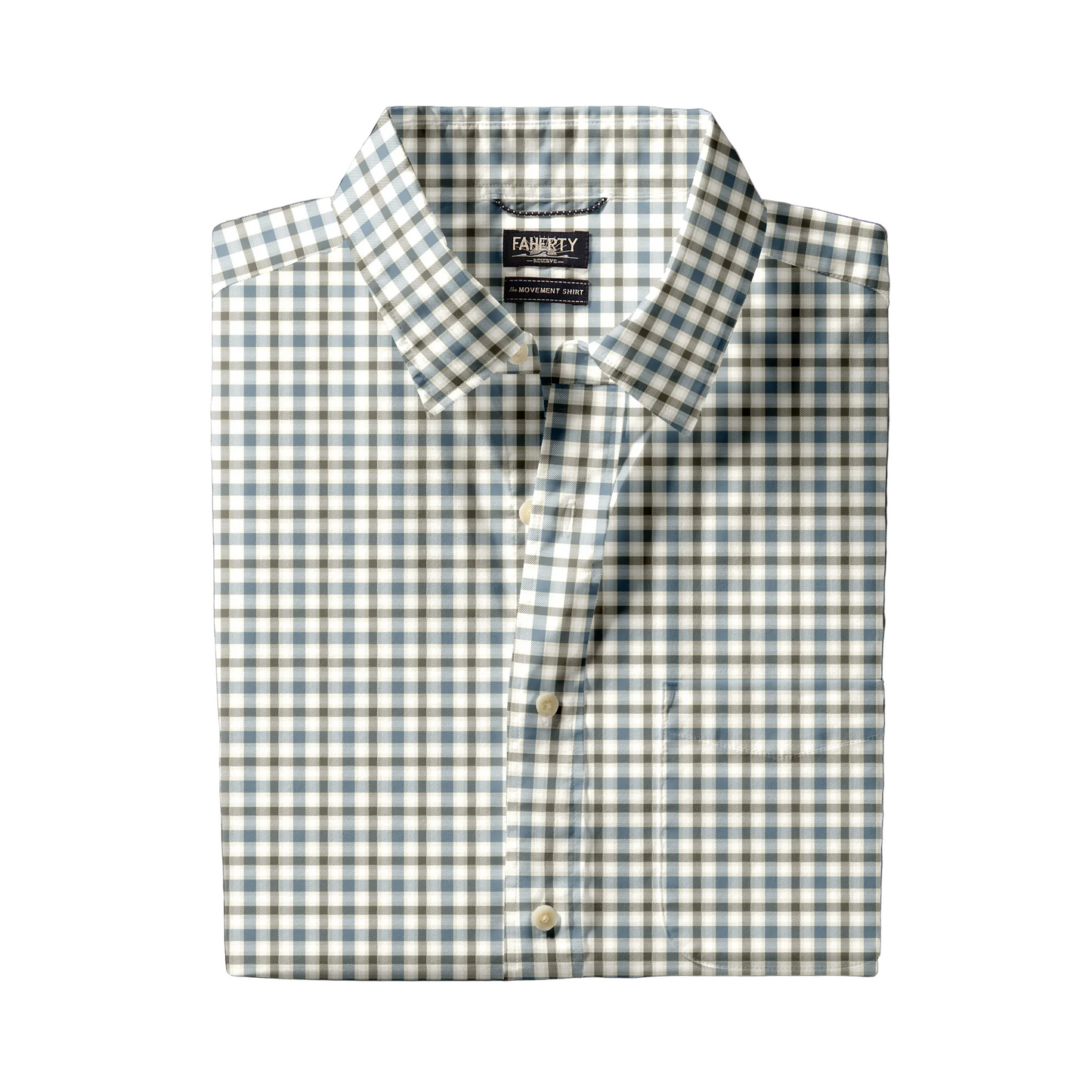 Soft Twill Movement Shirt (Burr Oak Gingham)