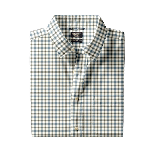 Soft Twill Movement Shirt (Burr Oak Gingham)