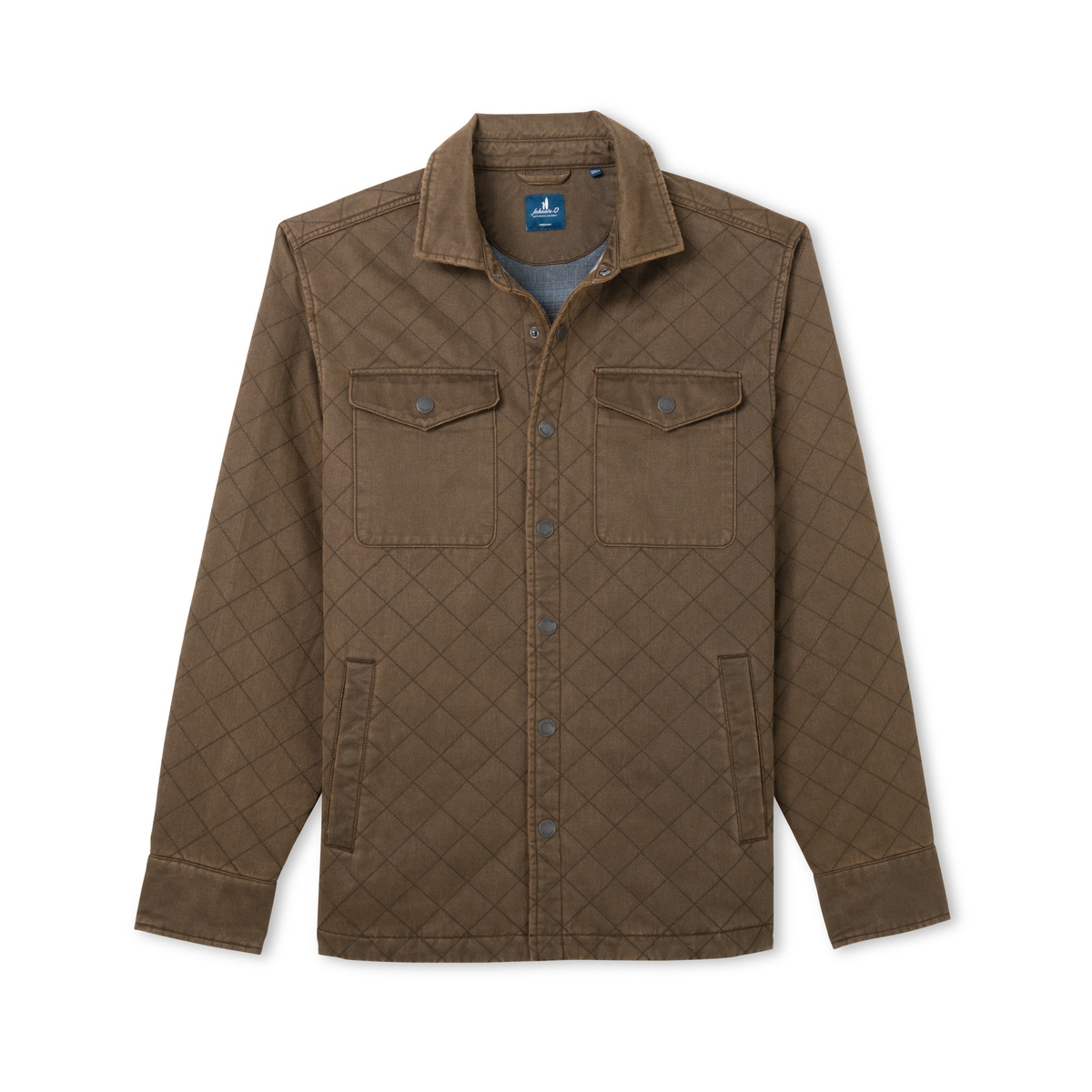 Quilted Chore Coat (Russet)