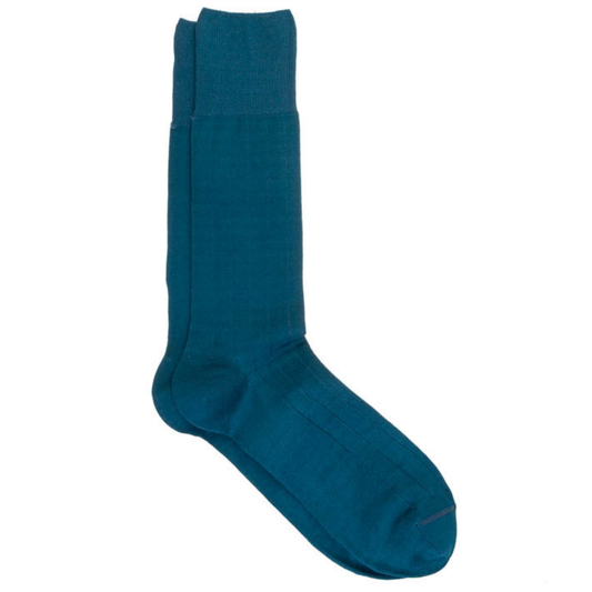 Solid Colored Socks (Petro Teal)