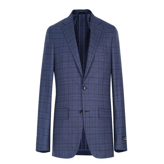 Kevin Sport Coat (Blue Plaid)