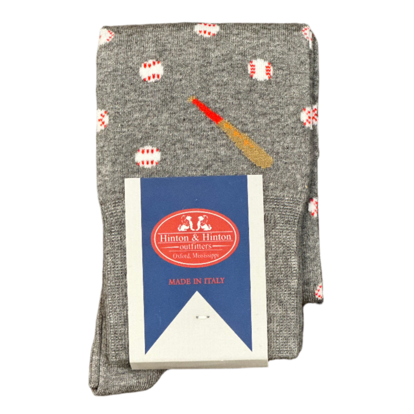 Mini Baseball Socks (Grey)