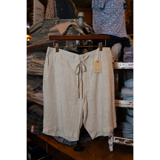 Sundunes Linen Shorts (Sand)