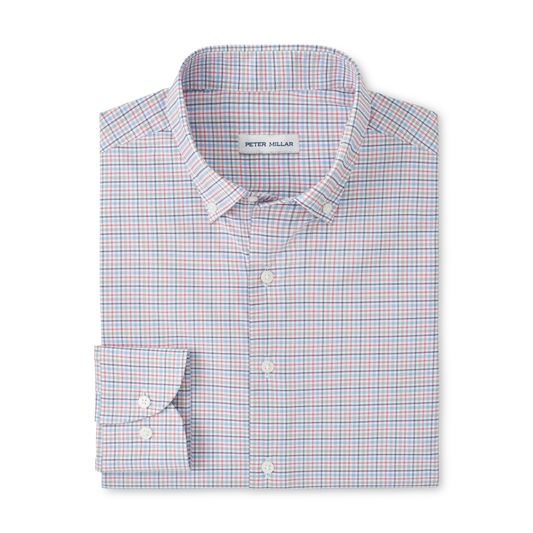 Casey Performance Twill Sport Shirt (Navy)