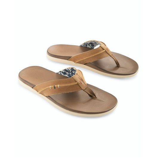 Starboard Leather Sandal (Taupe)