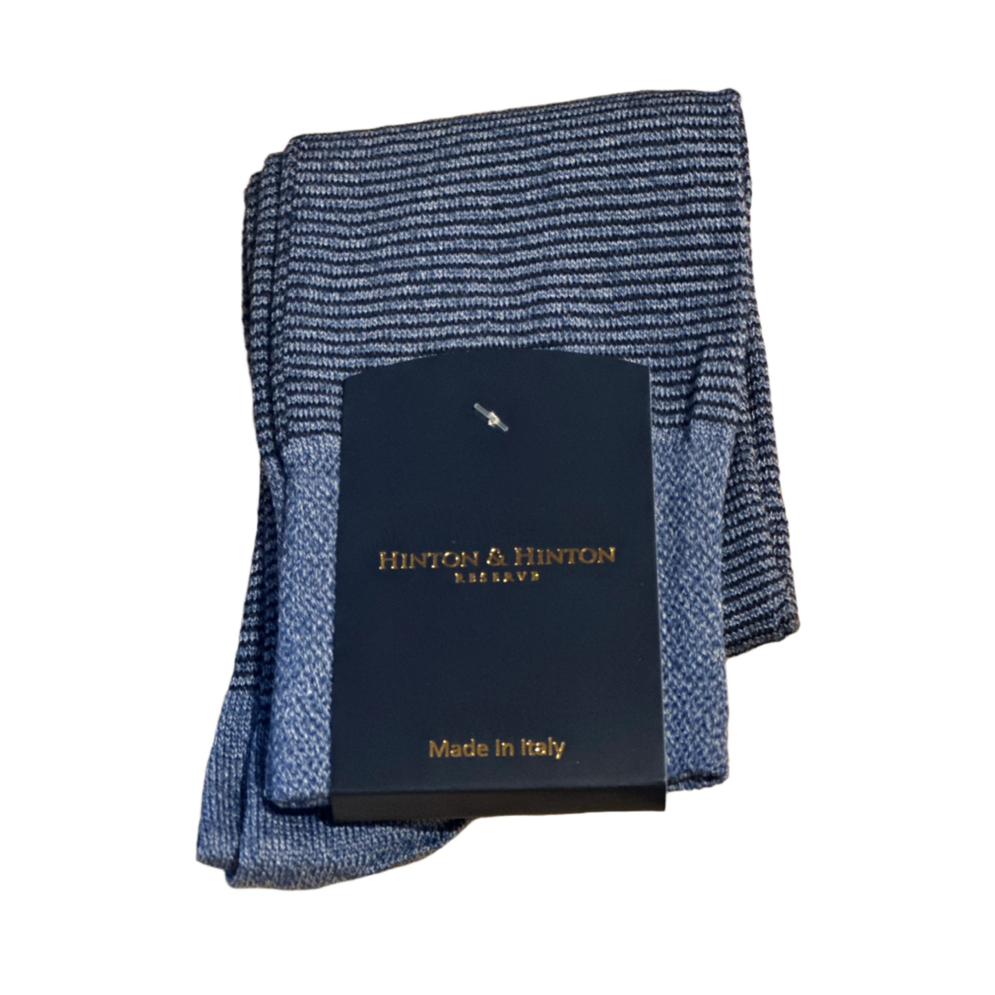 Micro Stripe Socks (Blue)
