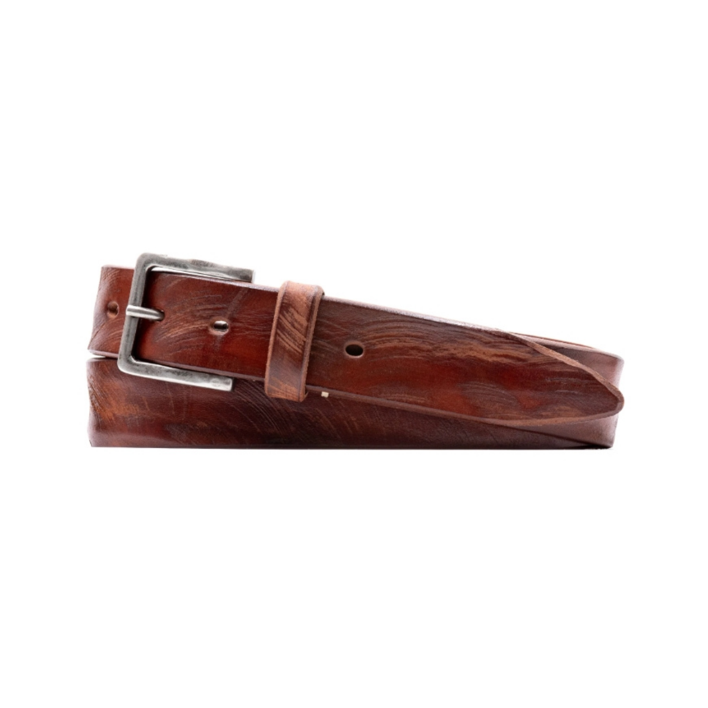 Artisan Italian Bridle Leather Belt (Chestnut)