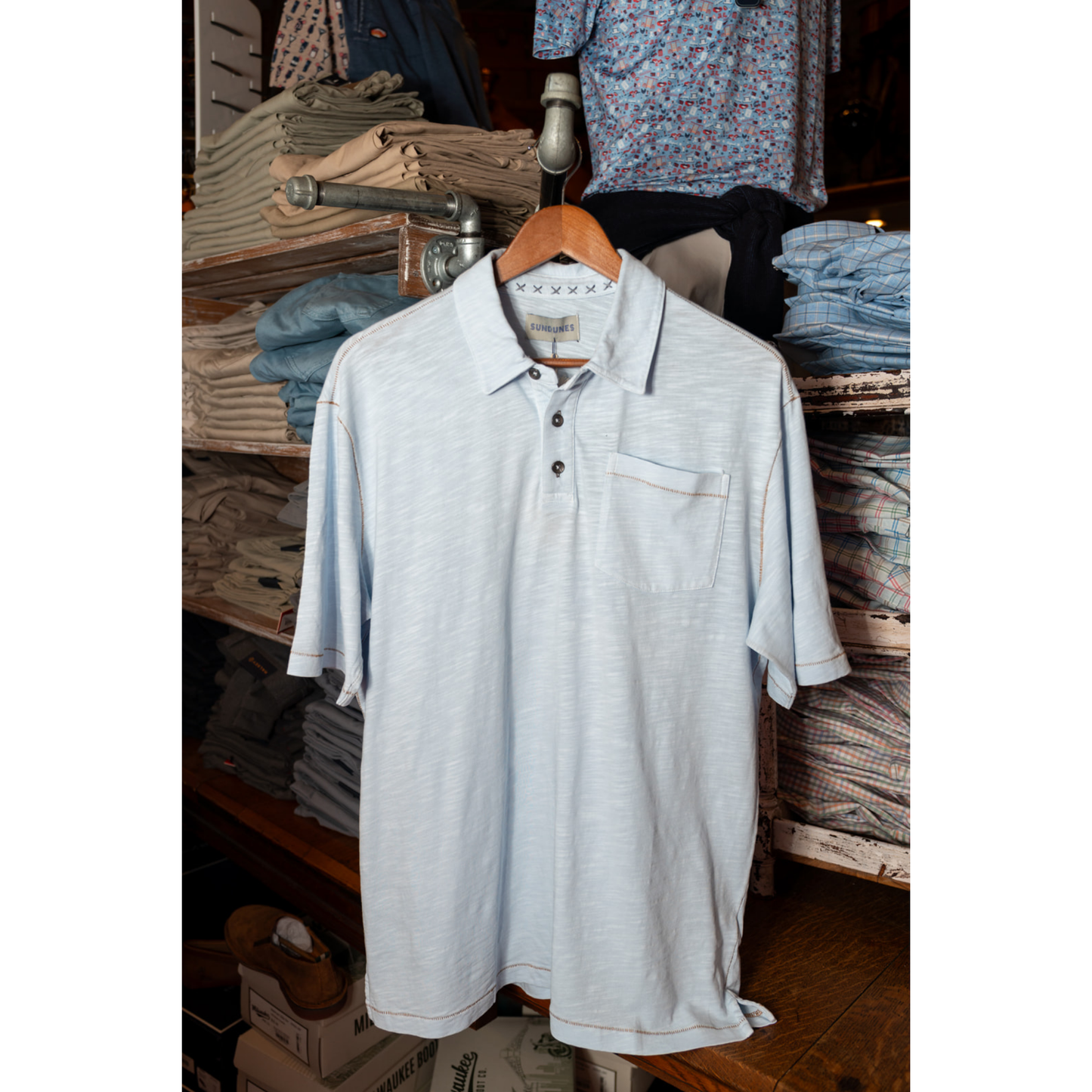 Sundunes Polo (Light Blue)