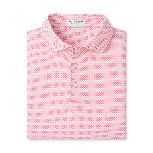 Medina Performance Jersey Polo (Chili Red)