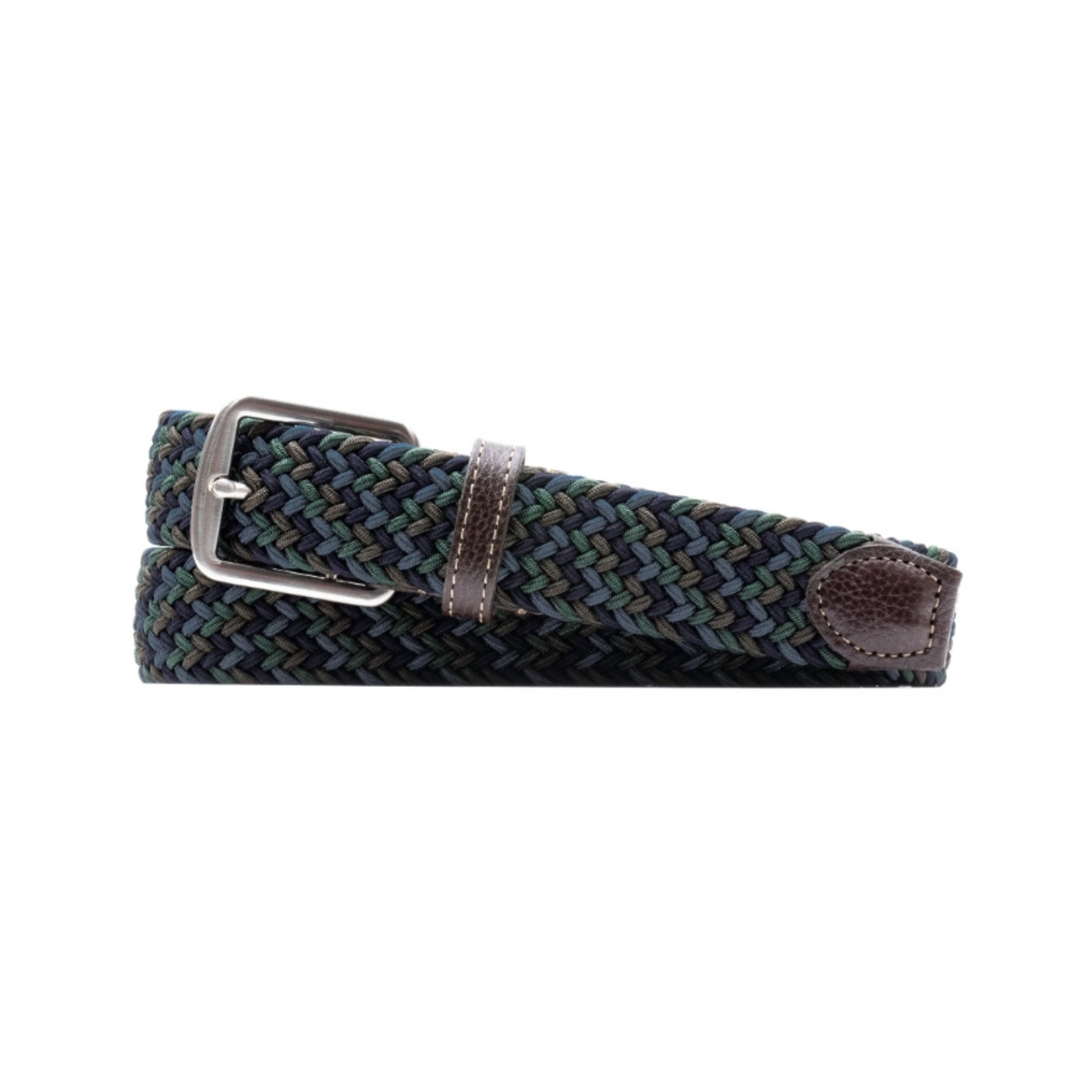 Newport Woven Italian Rayon Elastic Belt (Dusk Multi)