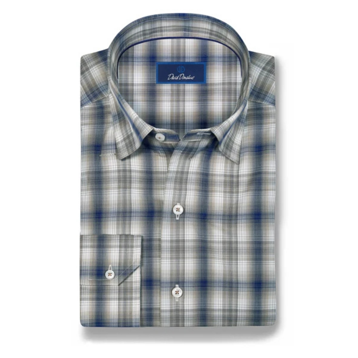 Dune & Navy Check Sport Shirt