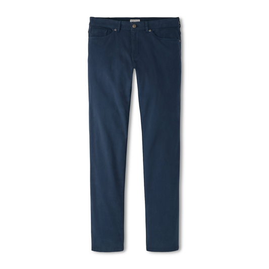 Crown Cotton Canvas Five-Pocket Pant (Atlantic Navy)