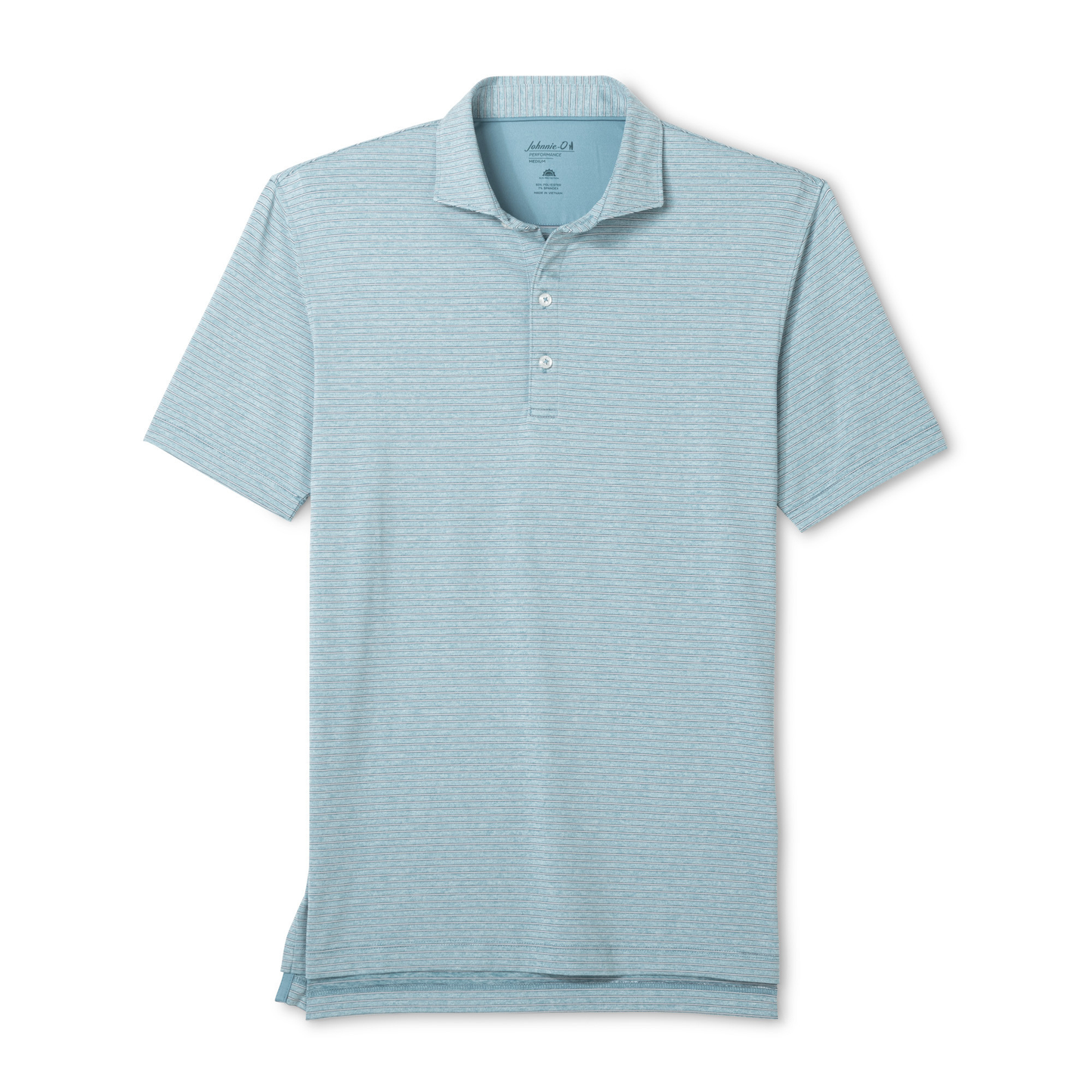 Performance Jersey Polo - Michael Stripe (Carbon Navy)