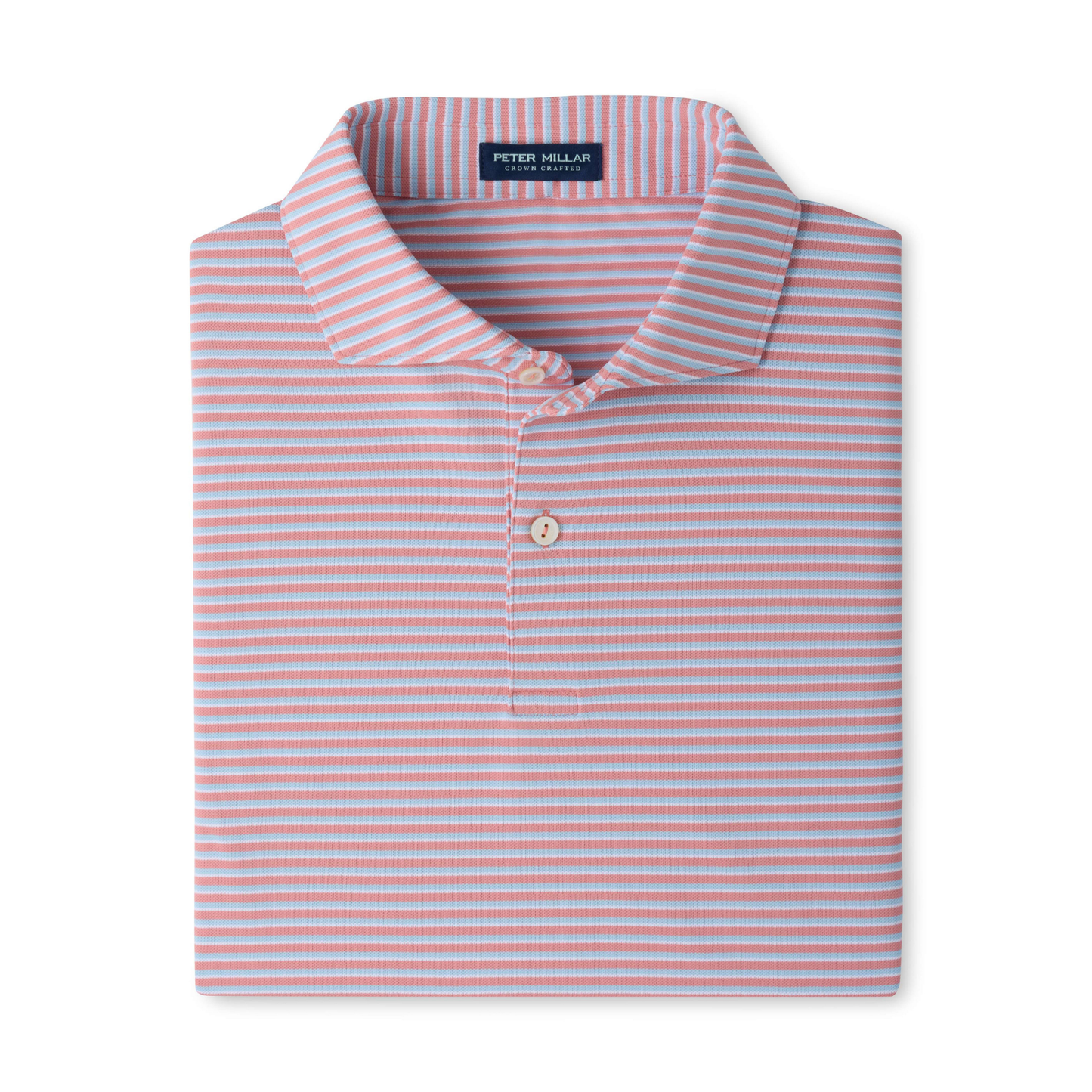 Tempo Performance Mesh Polo (Melrose Pink)