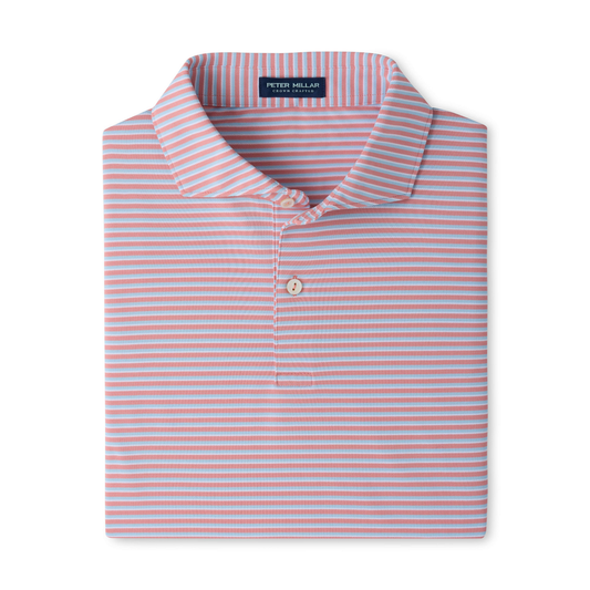 Tempo Performance Mesh Polo (Melrose Pink)