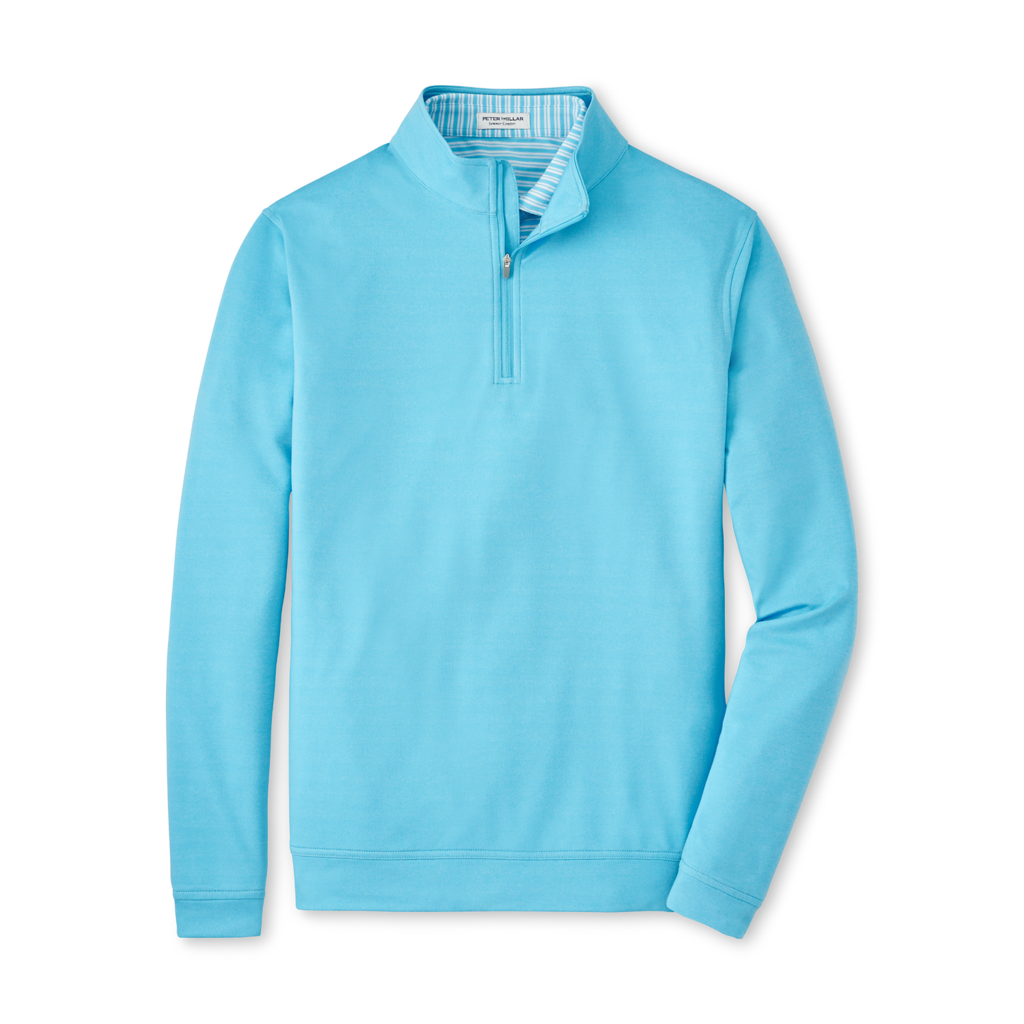 Perth Melange Performance Quarter-Zip (Maya Blue)