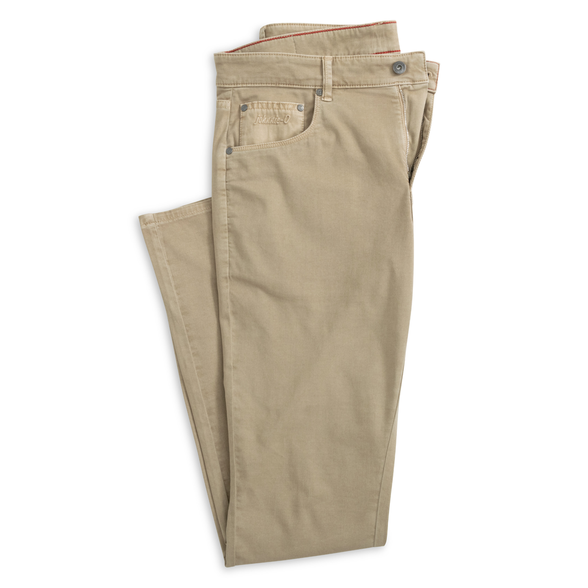 Carmel Sateen 5-Pocket Pant (Khaki)