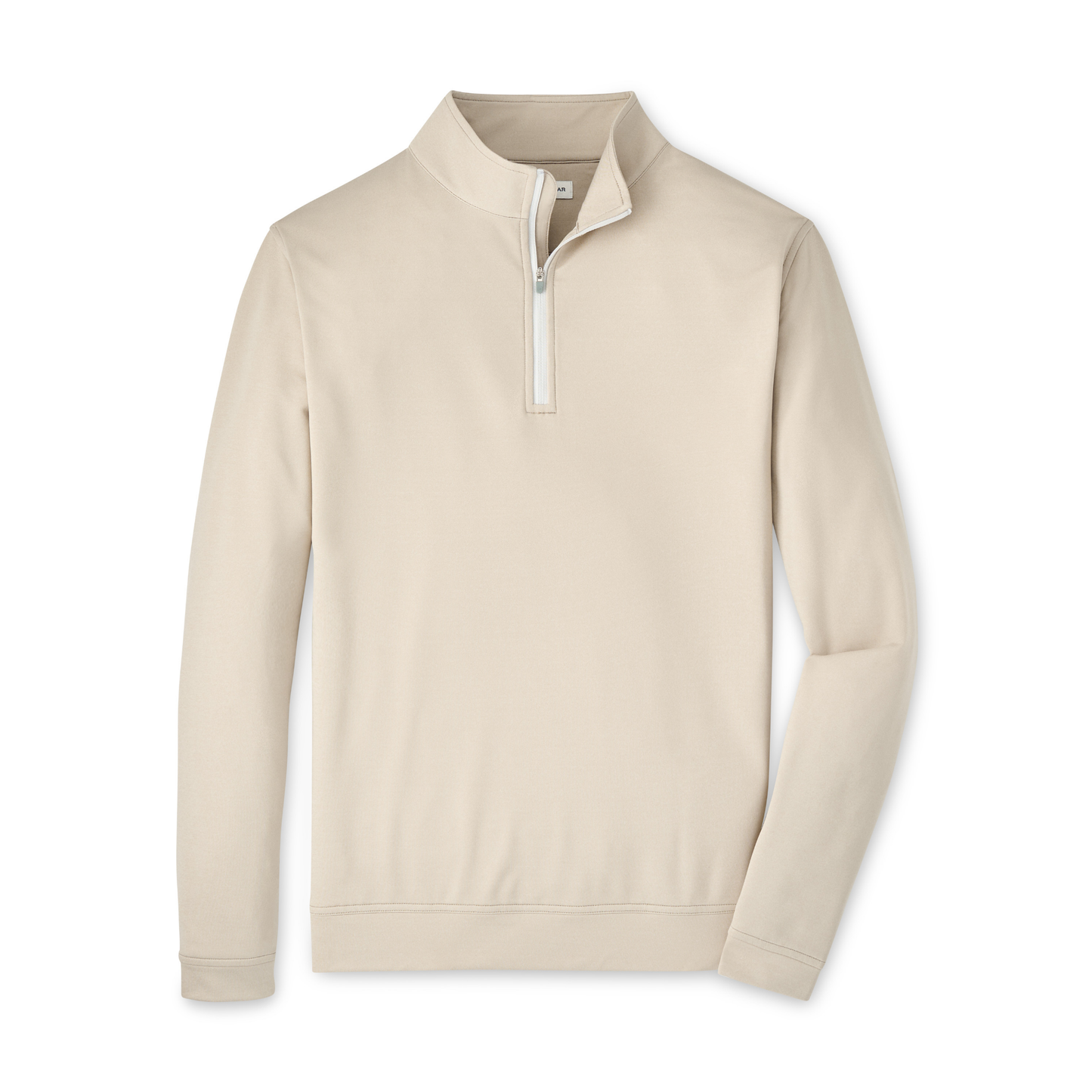 Perth Mélange Performance Quarter-Zip (Biscuit)