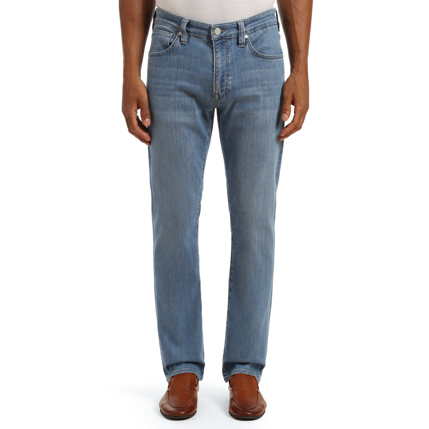 Courage Straight Leg Jeans (Light Brushed Urban)