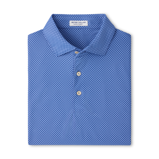 Grant Performance Mesh Polo (Windsor Blue)