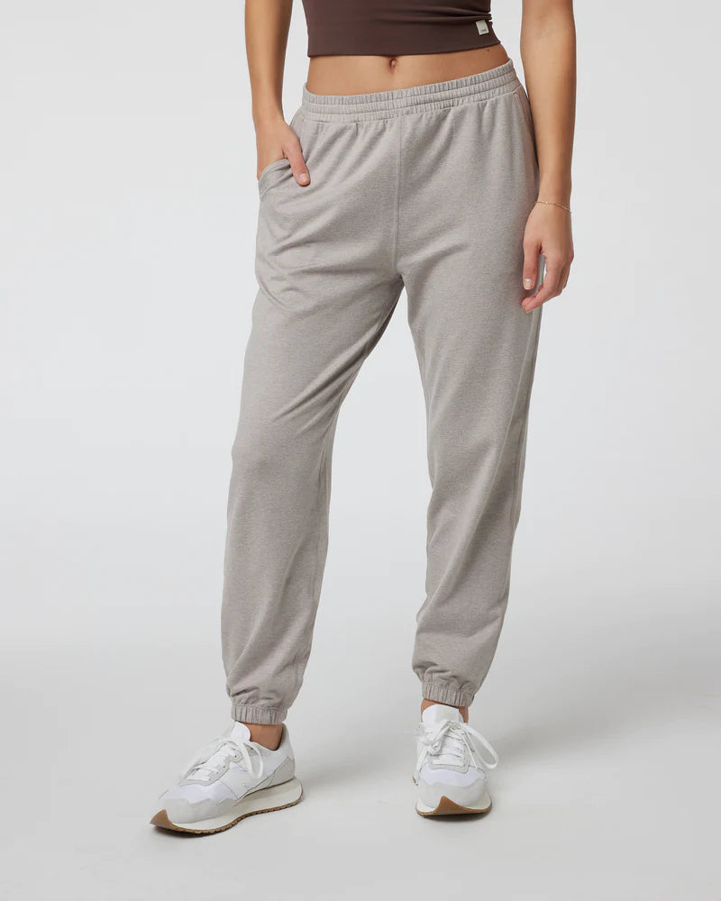 BOYFRIEND JOGGER SOFT PEWTER HEATHER