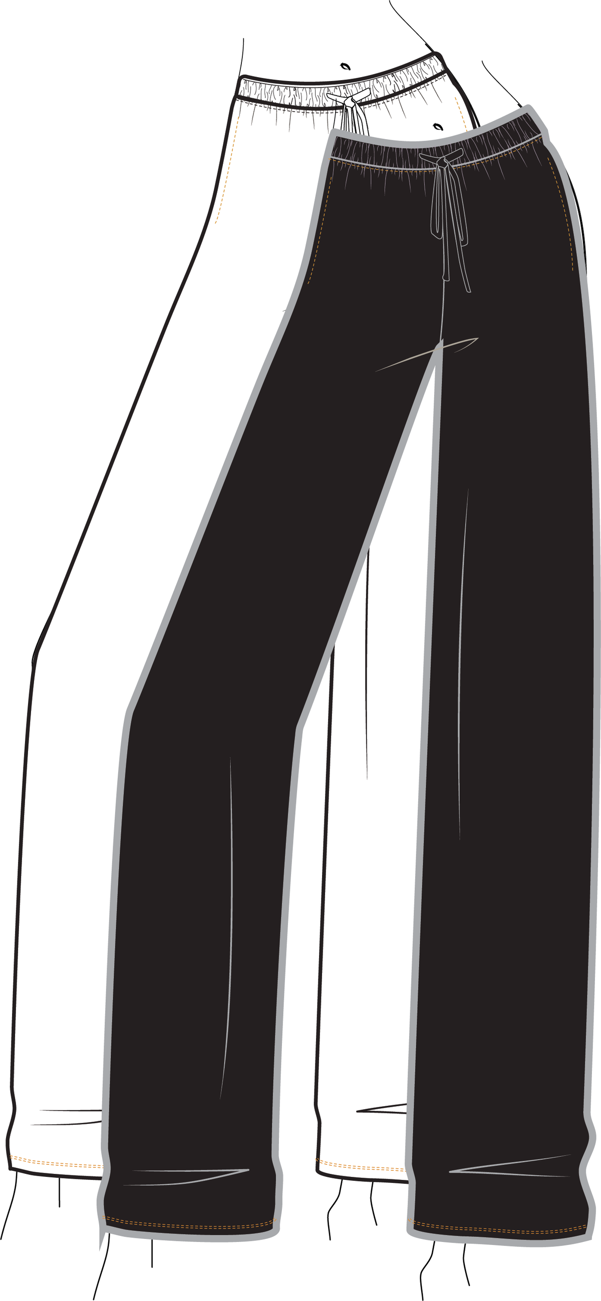 COTTON CASHMERE TERRY SWEATPANT