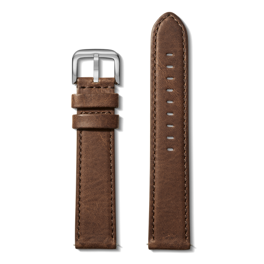 Shinola 22mm British Tan Leather Watch Strap (XL)