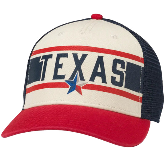 Sinclair Hat - Texas (Navy/Ivory/Red)