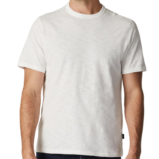 Slub Crew Neck T-Shirt (White)