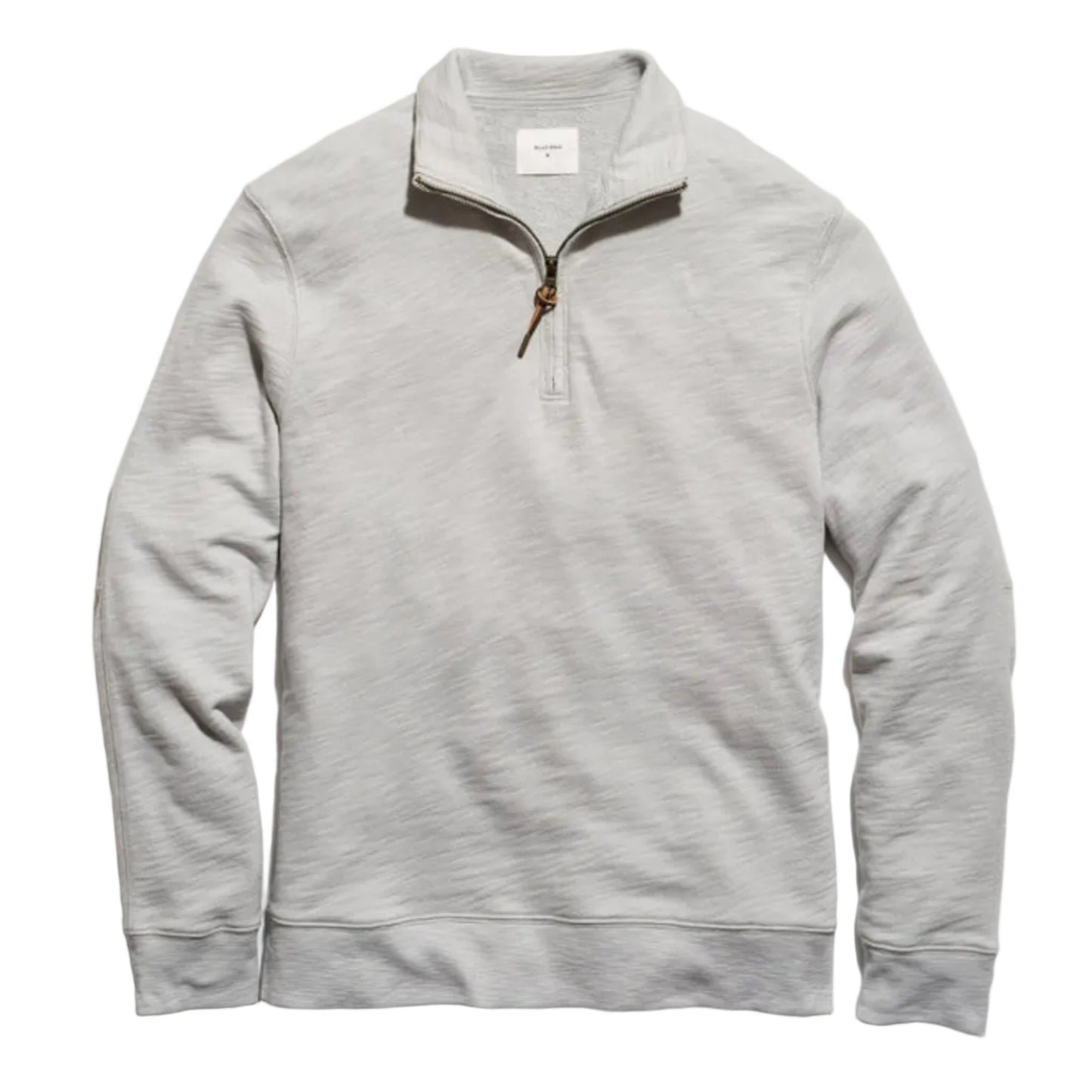 French Terry Half Zip (Silver)