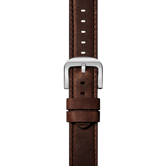 Shinola 24mm Cattail Leather Watch Strap