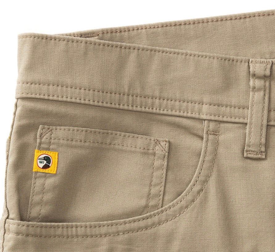 Pinpoint Canvas Five-Pocket (Khaki)