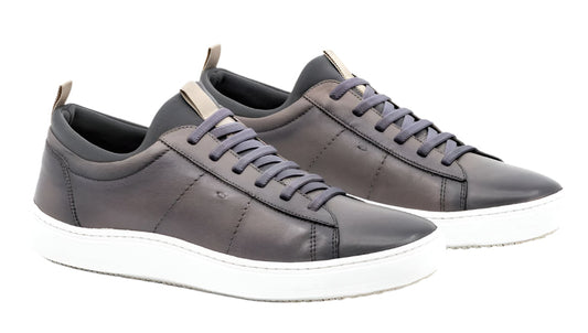 Cameron Sheep Skin Sneakers (Slate)