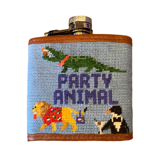 Party Animal Flask (Light Blue)