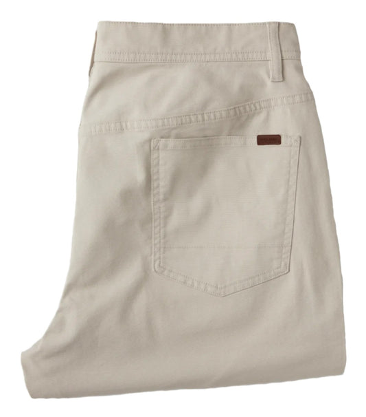 Pinpoint Canvas Five Pocket (Stone)