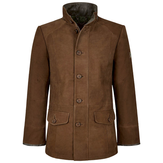 Moore Leather Jacket (Walnut)