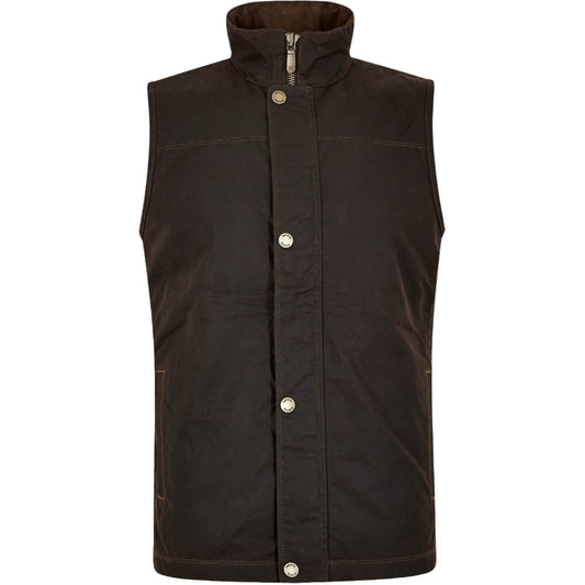 Mayfly Waxed Cotton Vest (Java)