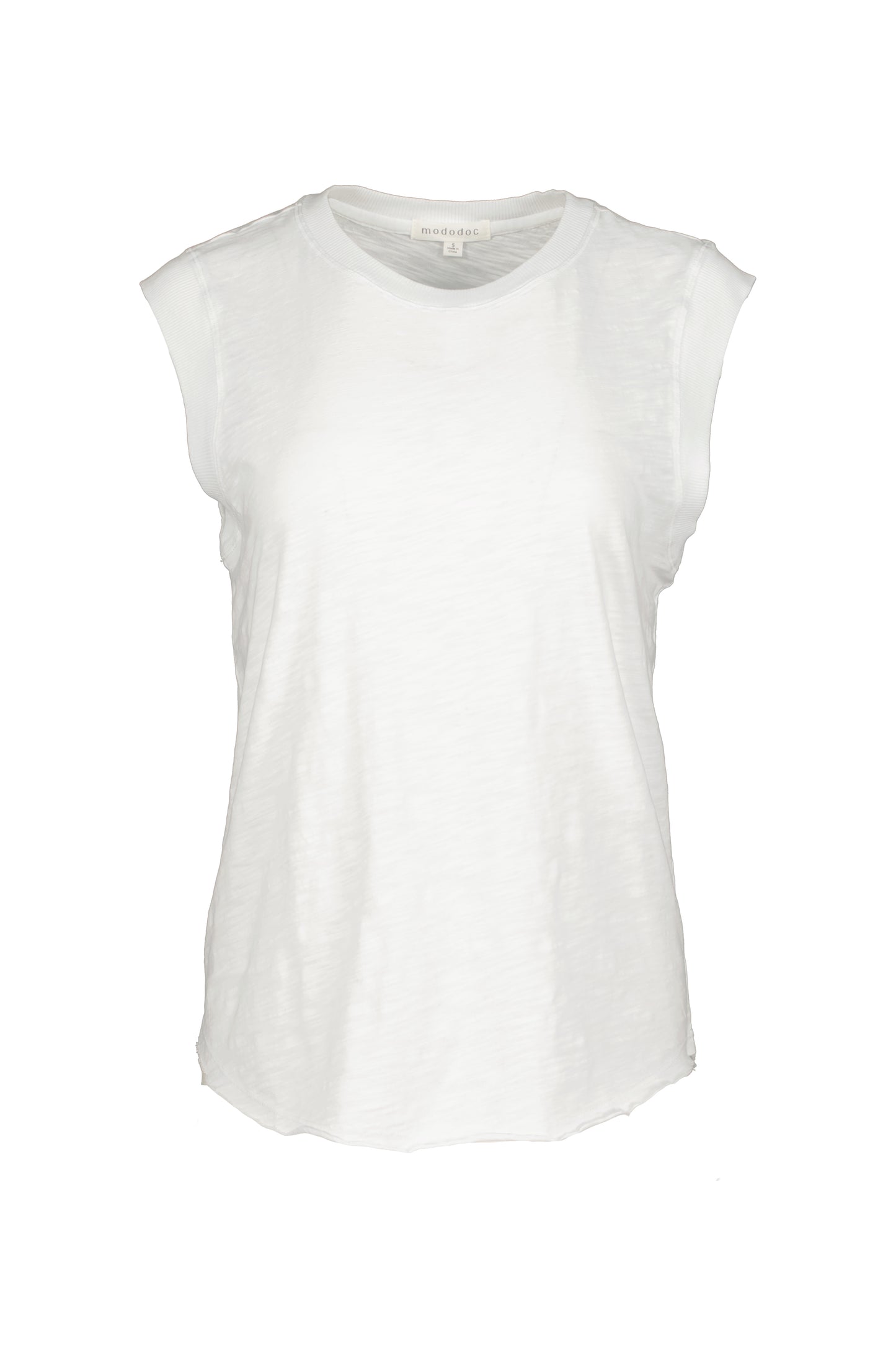 SLIM JEWEL NECK TANK