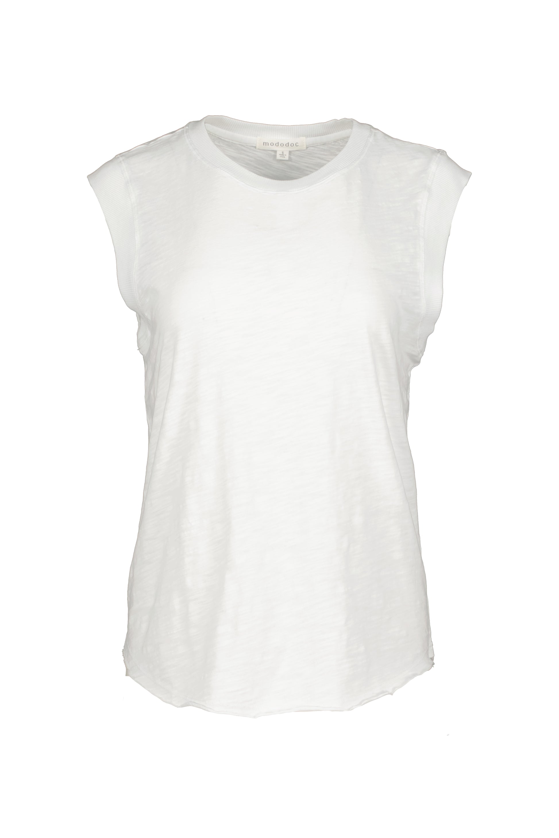 SLIM JEWEL NECK TANK
