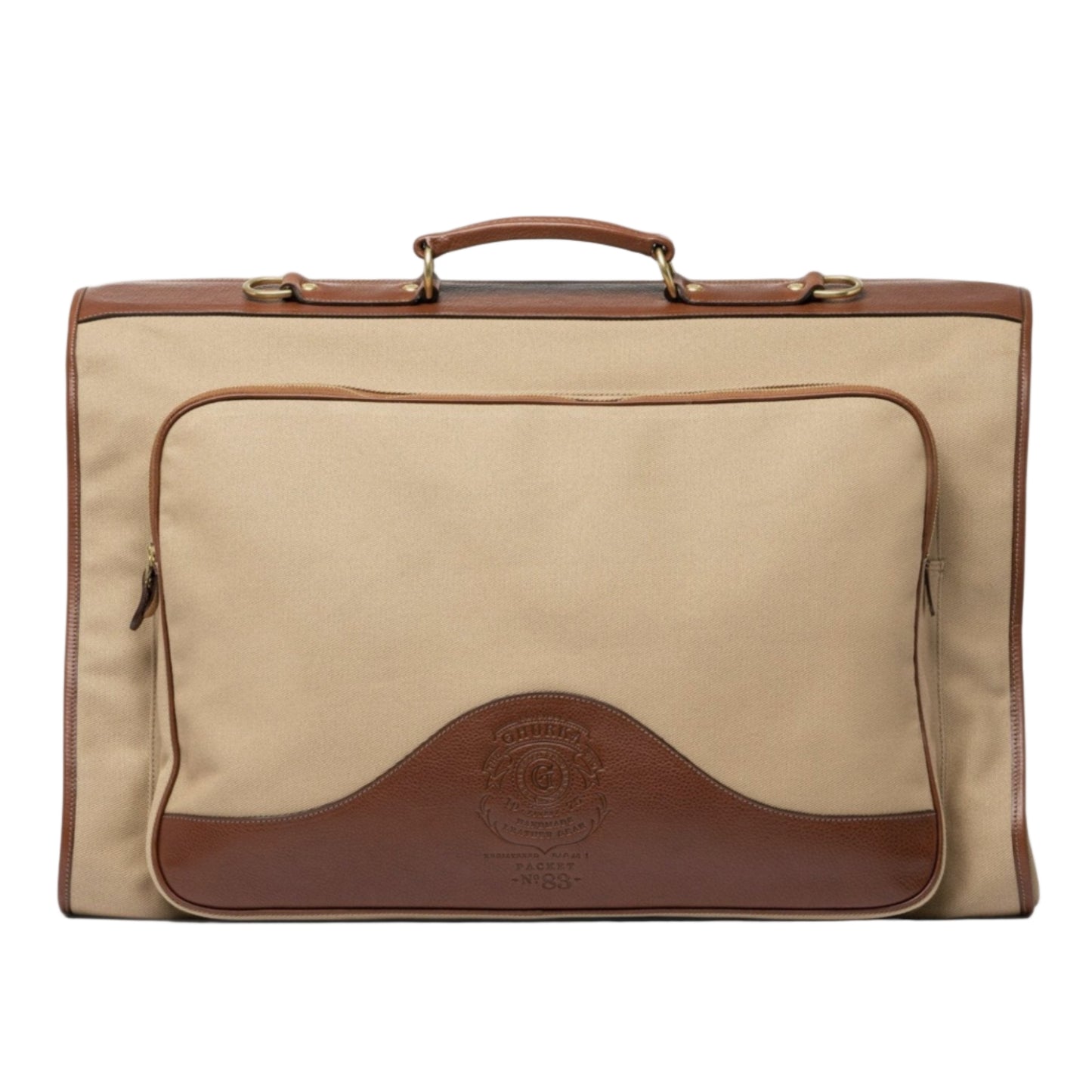 Packet No. 83 (Khaki Twill/Vintage Chestnut Leather)