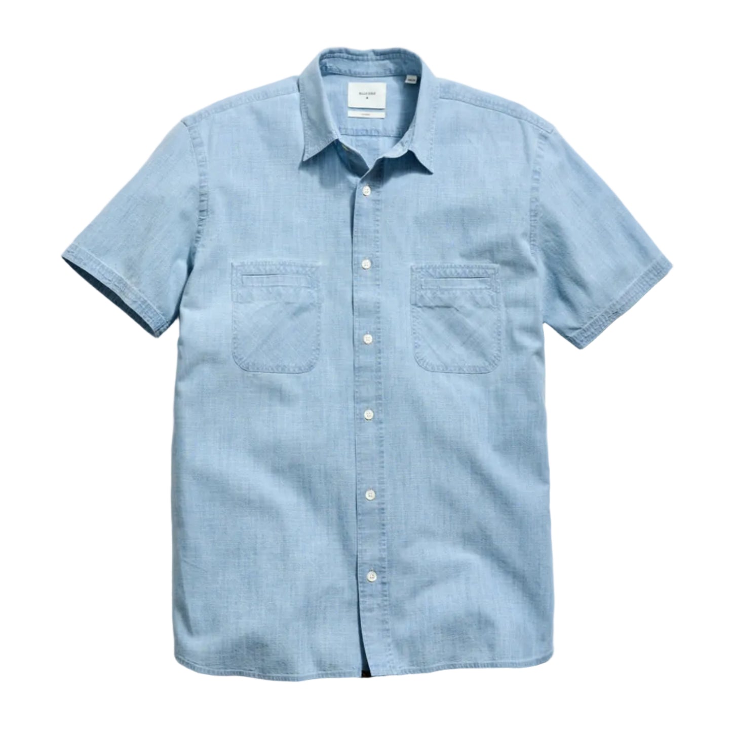 Short Sleeve Chambray Donelson Shirt (Light Chambray)