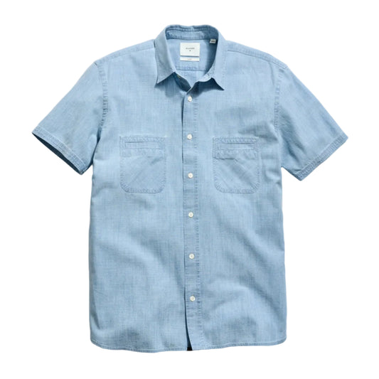 Short Sleeve Chambray Donelson Shirt (Light Chambray)