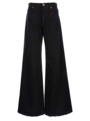 VALENTINO BLACK HIGH RISE WIDE LEG