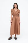 CHESTNUT BROWN DRESS